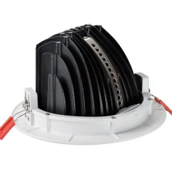 Downlight LED COB CCT 42W - CRI90 - Chip Bridgelux - Driver Lifud - IP20 - Corte Ø 215mm
