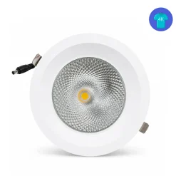 Downlight LED empotrable - Chip especial para moda y retail - 30W - Corte Ø200 mm - IP54 - UGR19