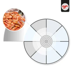 Downlight LED empotrable - Chip especial para pescaderías - 30W - Corte Ø200 mm - IP54 - UGR19