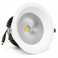 Downlight LED empotrable - Chip especial para joyerías - 30W - Corte Ø200 mm - IP54 - UGR19