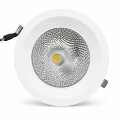Downlight LED empotrable - Chip especial para frutas y verduras - 30W - Corte Ø200 mm - IP54 - UGR19