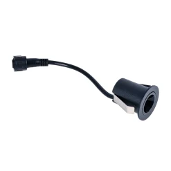 Downlight LED empotrable circular 2W - Chip Osram - UGR18 -  Corte Ø 25mm - Negro