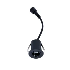 Downlight LED empotrable circular 2W - Chip Osram - UGR18 -  Corte Ø 25mm - Negro