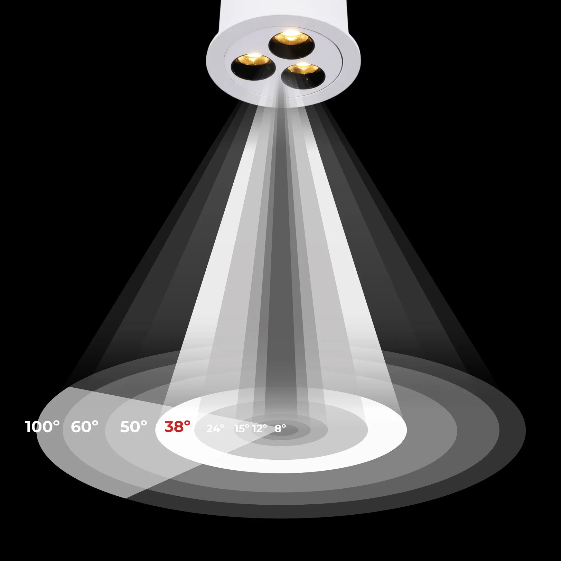 Downlight LED empotrable circular 6W - UGR18 - Corte Ø 55mm - Blanco