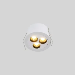 Downlight LED empotrable circular 6W - UGR18 - Corte Ø 55mm - Blanco