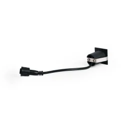 Downlight LED empotrable cuadrado 2W - Chip Osram - UGR18 -  Corte Ø 25mm - Negro