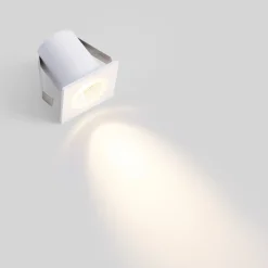 Downlight LED empotrable cuadrado 2W - Chip Osram - UGR18 -  Corte Ø 25mm - Blanco