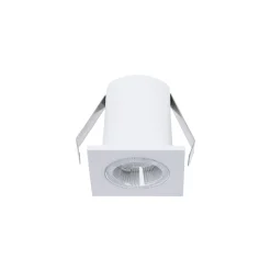Downlight LED empotrable cuadrado 2W - Chip Osram - UGR18 -  Corte Ø 25mm - Blanco