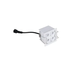 Downlight LED empotrable cuadrado 8W - Chip Osram - UGR18 - Corte 48 x 48 mm