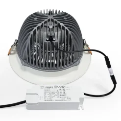 Downlight LED especial para cosmética, moda y retail - 40W - Driver Philips - Corte Ø210 mm