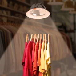 Downlight LED especial para cosmética, moda y retail - 40W - Driver Philips - Corte Ø210 mm