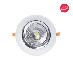 Downlight LED especial para carnicerías - 40W - Driver Philips - Corte Ø210 mm