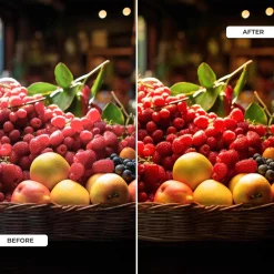 Downlight LED especial para frutas y verduras - 40W - Driver Philips - Corte Ø210 mm