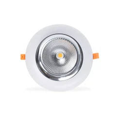 Downlight LED especial para joyerías - 40W - Driver Philips - Corte Ø210 mm