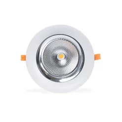 Downlight LED especial para tiendas de oro y vino - 40W - Driver Philips - Corte Ø210 mm