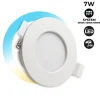 Downlight LED estanco empotrable CCT - 7W - IP44 - Corte Ø 68-75mm