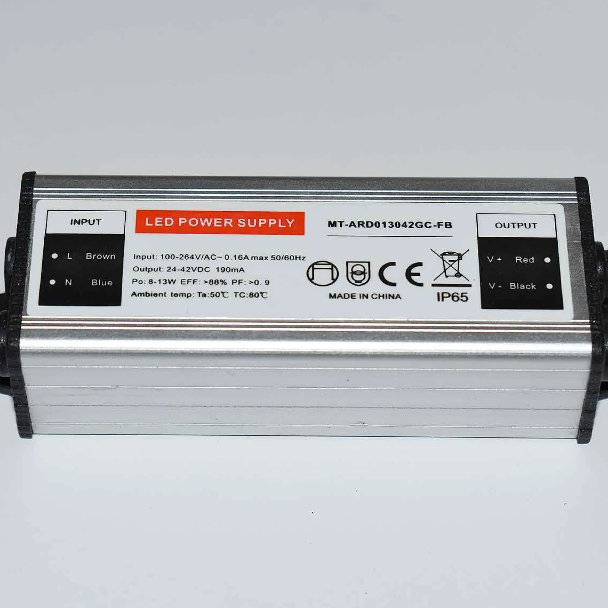 Downlight LED estanco empotrable - IP65 - 8W - Corte Ø 80-95mm