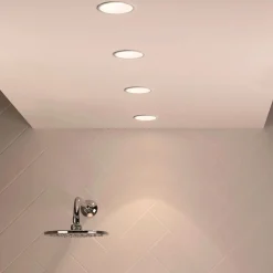 Downlight LED estanco empotrable - IP65 - 15W - Corte Ø 145-160mm