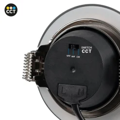Downlight LED interior - 7W - CCT - DIMABLE TRIAC - 630lm - Corte Ø 70mm - IP20