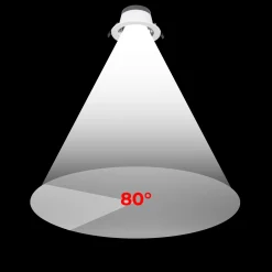 Downlight LED IP44 potencia ajustable 10W/15W/20W - CCT - 100lm/W - Corte Ø 150mm