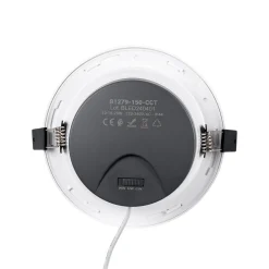 Downlight LED IP44 potencia ajustable 10W/15W/20W - CCT - 100lm/W - Corte Ø 150mm