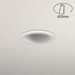 Downlight LED Mini 3W - Chip OSRAM - Bajo UGR - Ø 22mm
