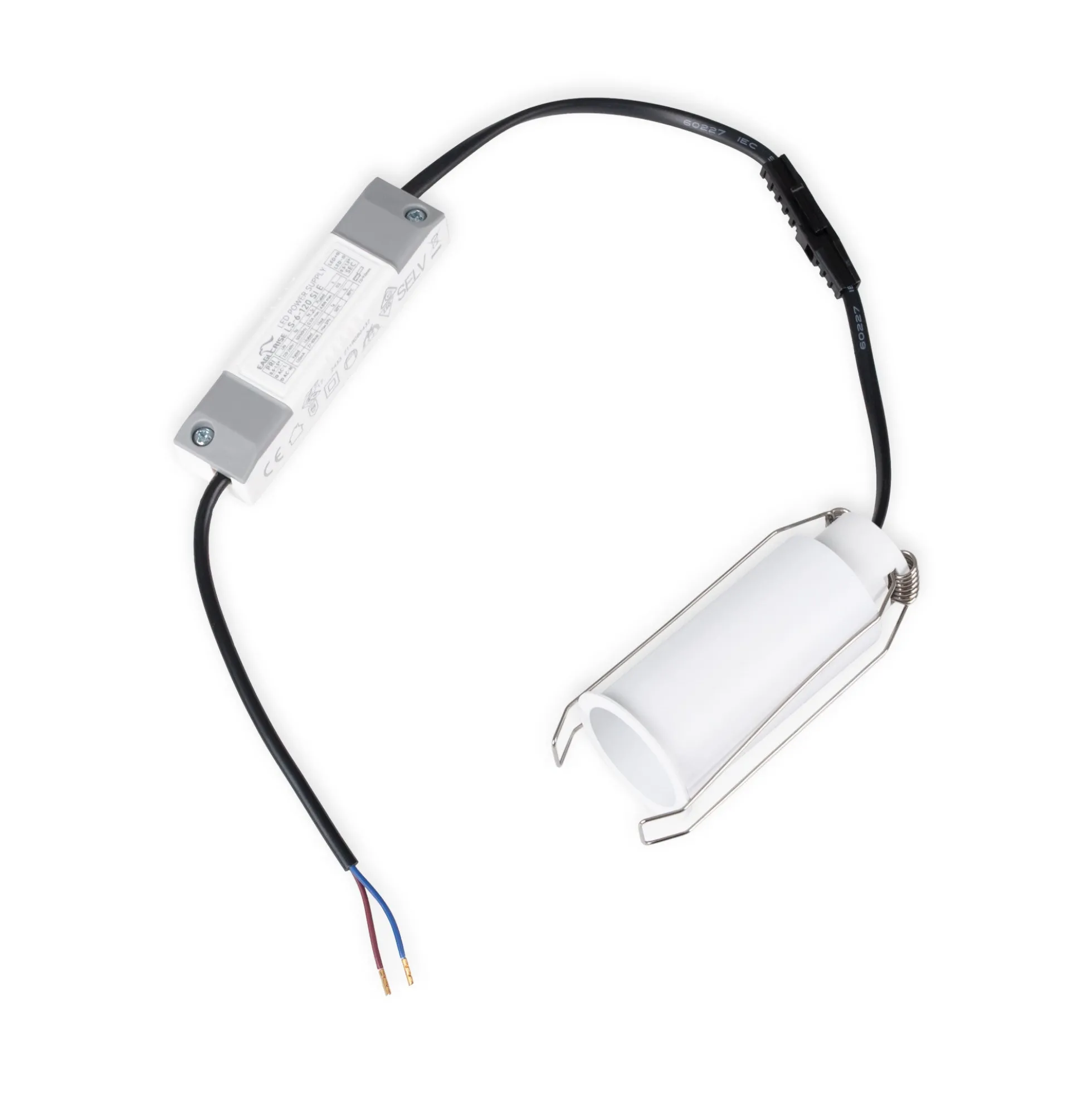Downlight LED Mini 5W - Chip OSRAM - Bajo UGR - Ø 34mm