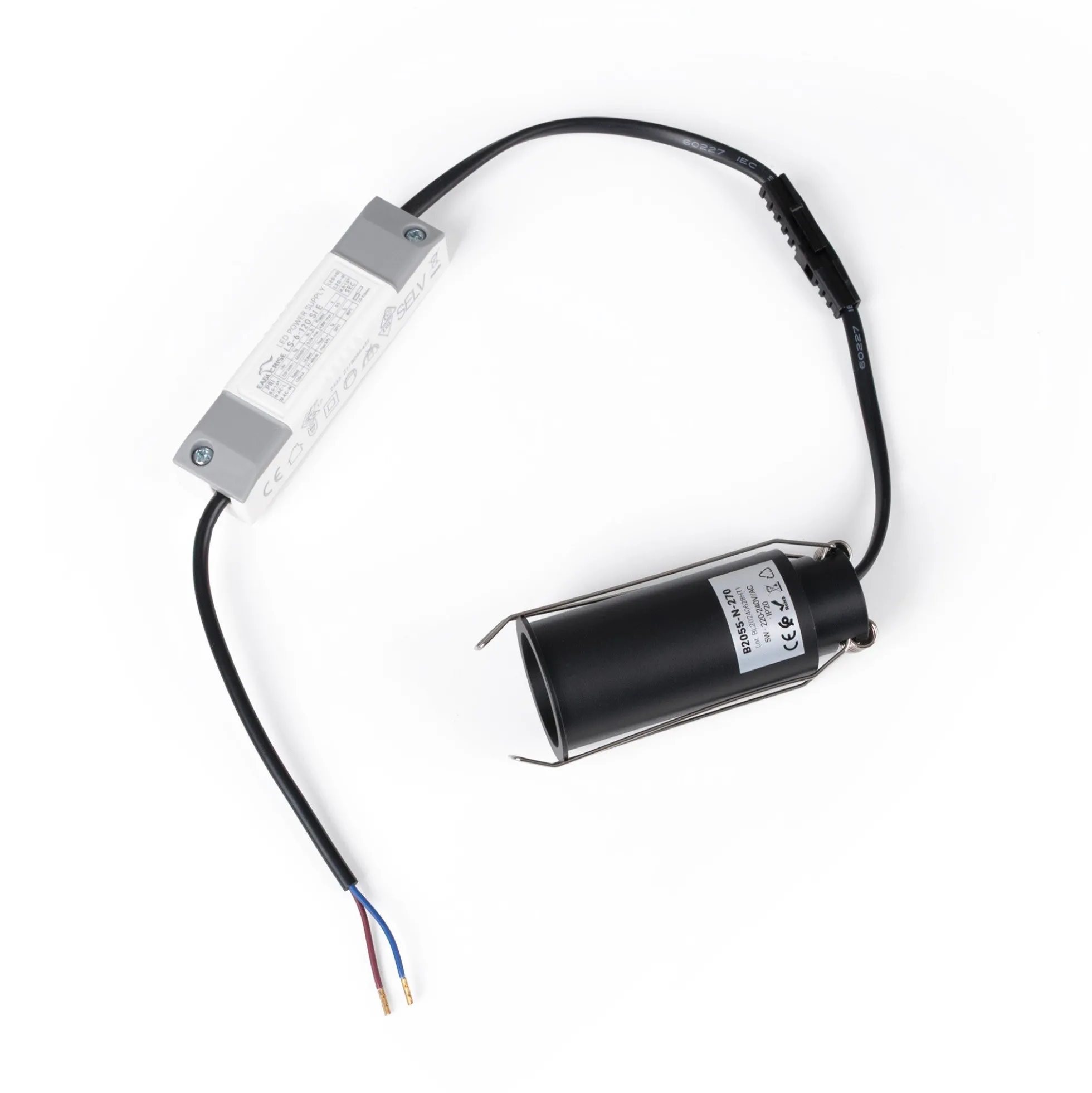Downlight LED Mini 5W - Chip OSRAM - Bajo UGR - Ø 34mm