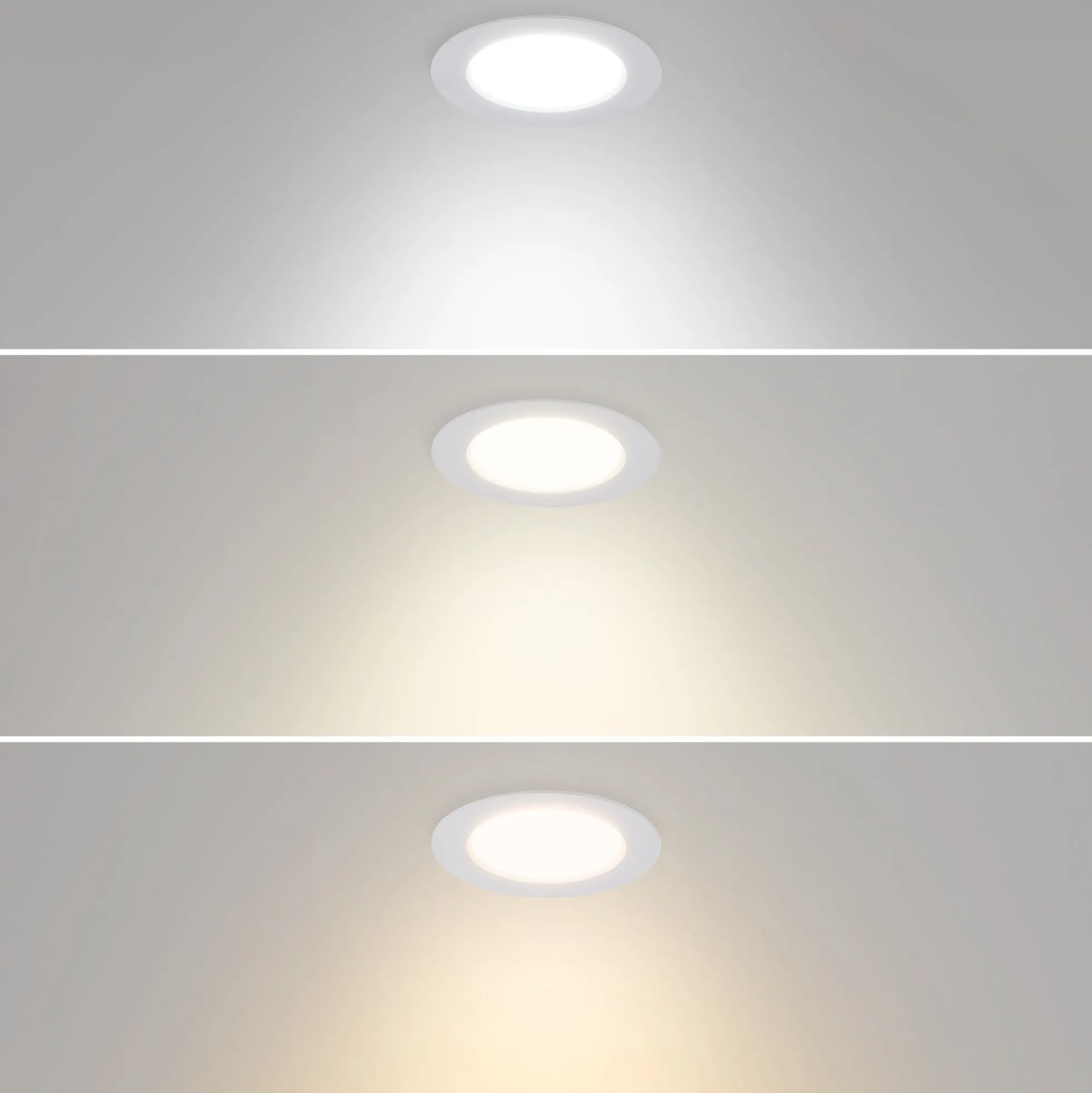 Downlight LED PRO 7W - CCT - 148lm/W - IP54 - UGR19 - Corte ø75mm