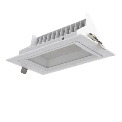 Downlight LED rectangular orientable CCT 38W - Blanco - 120° Driver LIFUD