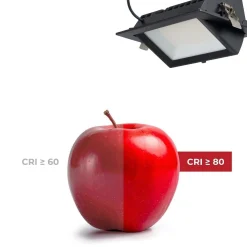 Downlight LED rectangular orientable CCT 60W- 100° Driver LIFUD