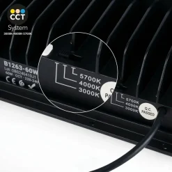 Downlight LED rectangular orientable CCT 60W- 100° Driver LIFUD