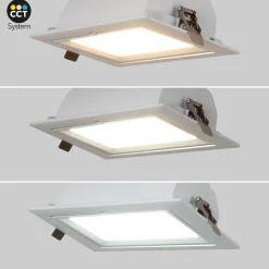 Downlight LED rectangular orientable CCT 60W- 100° Driver LIFUD
