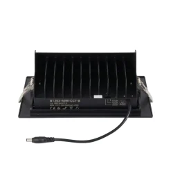 Downlight LED rectangular orientable CCT 60W- 100° Driver LIFUD