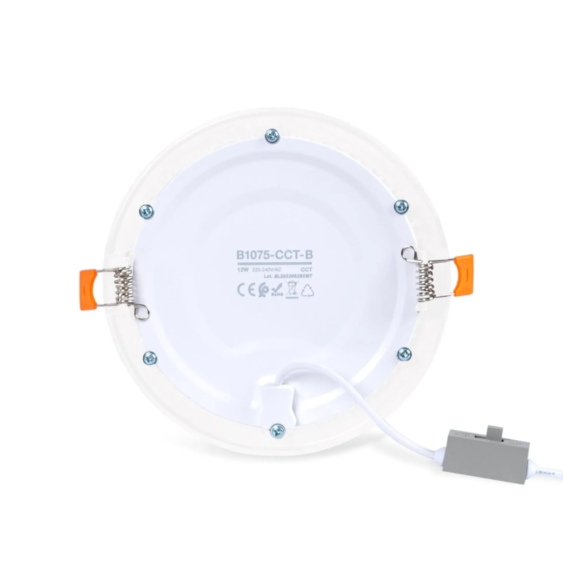Downlight LED ultra slim 12W - CCT - Corte Ø 155mm - 3 colores