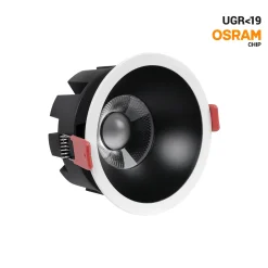 Downlight LED - 15W - CCT - Chip OSRAM - Corte Ø 90mm