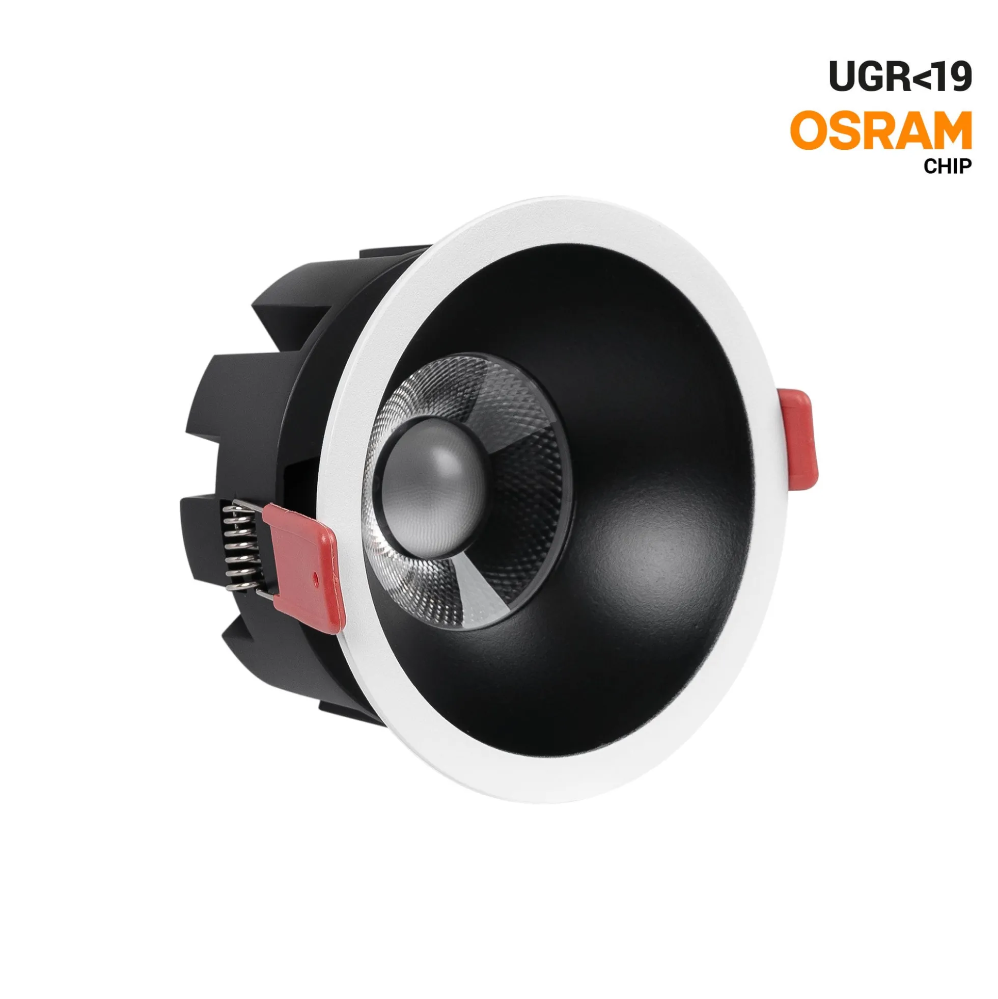 Downlight LED - 15W - CCT - Chip OSRAM - Corte Ø 90mm