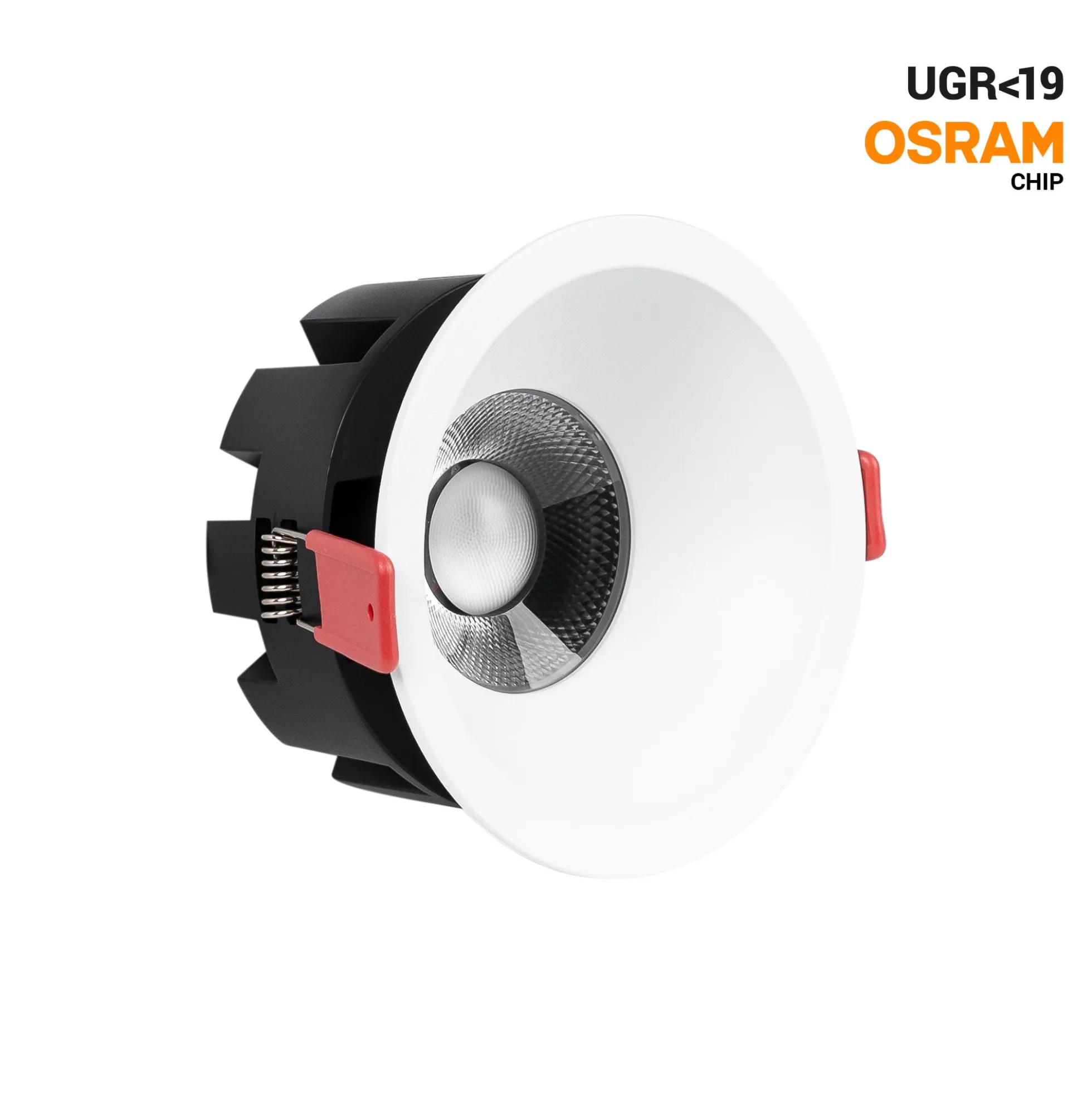 Downlight LED - 15W - CCT - Chip OSRAM - Corte Ø 90mm