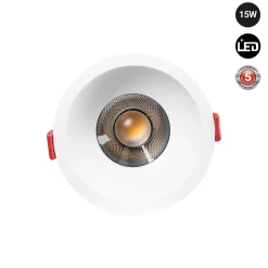 Downlight LED - 15W - CCT - Chip OSRAM - Corte Ø 90mm