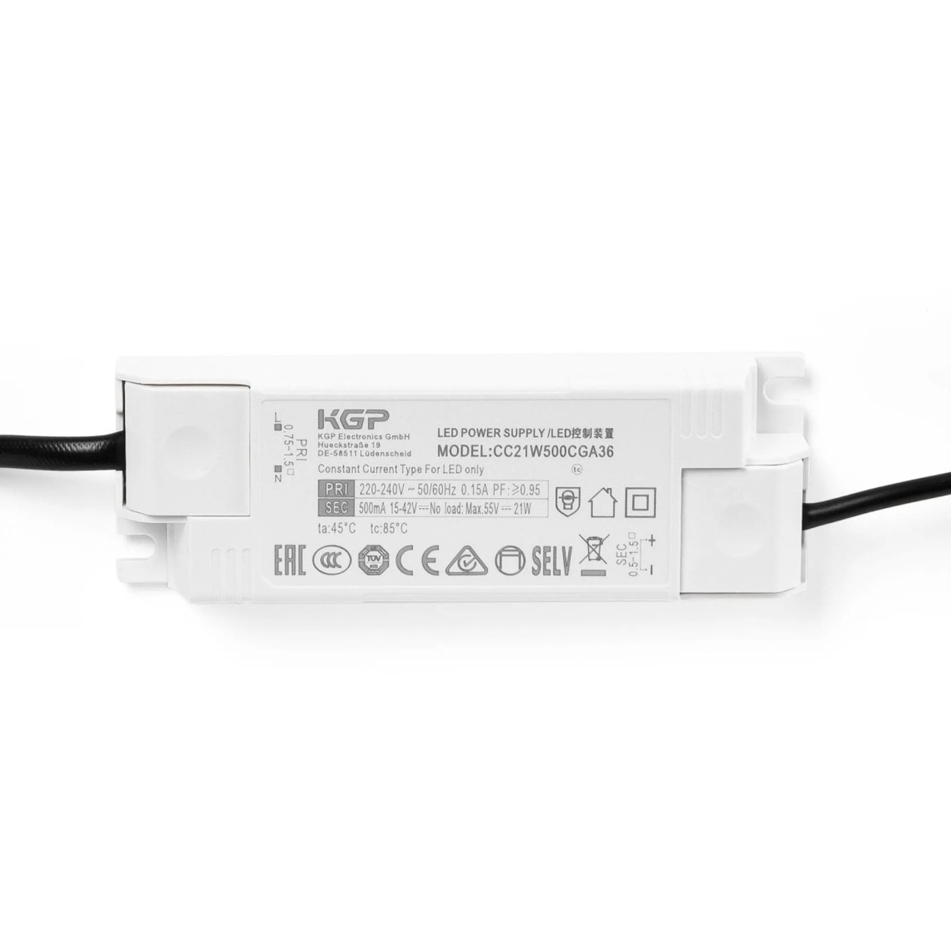 Downlight LED - 20W - CCT - Chip OSRAM - Corte Ø 110mm