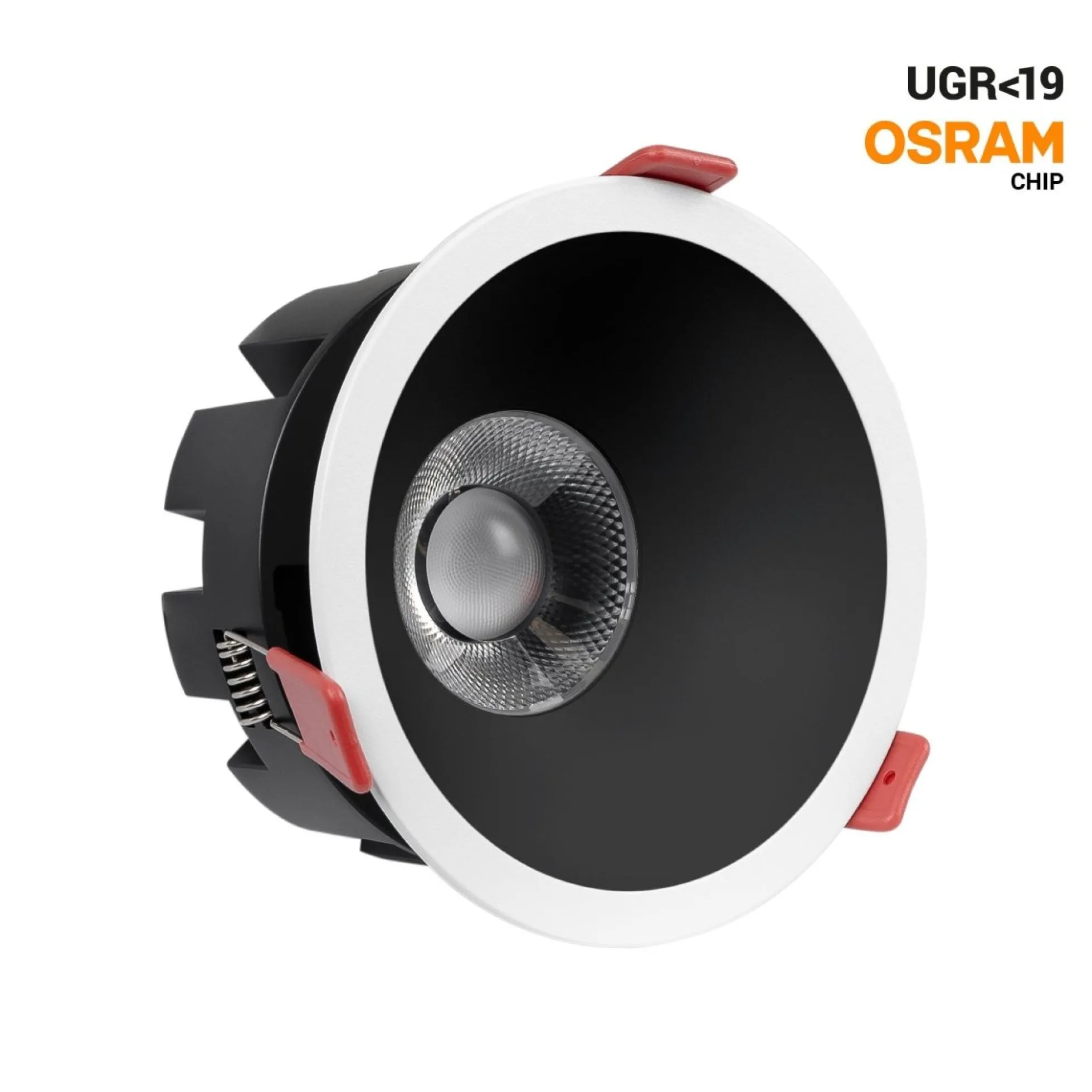 Downlight LED - 20W - CCT - Chip OSRAM - Corte Ø 110mm