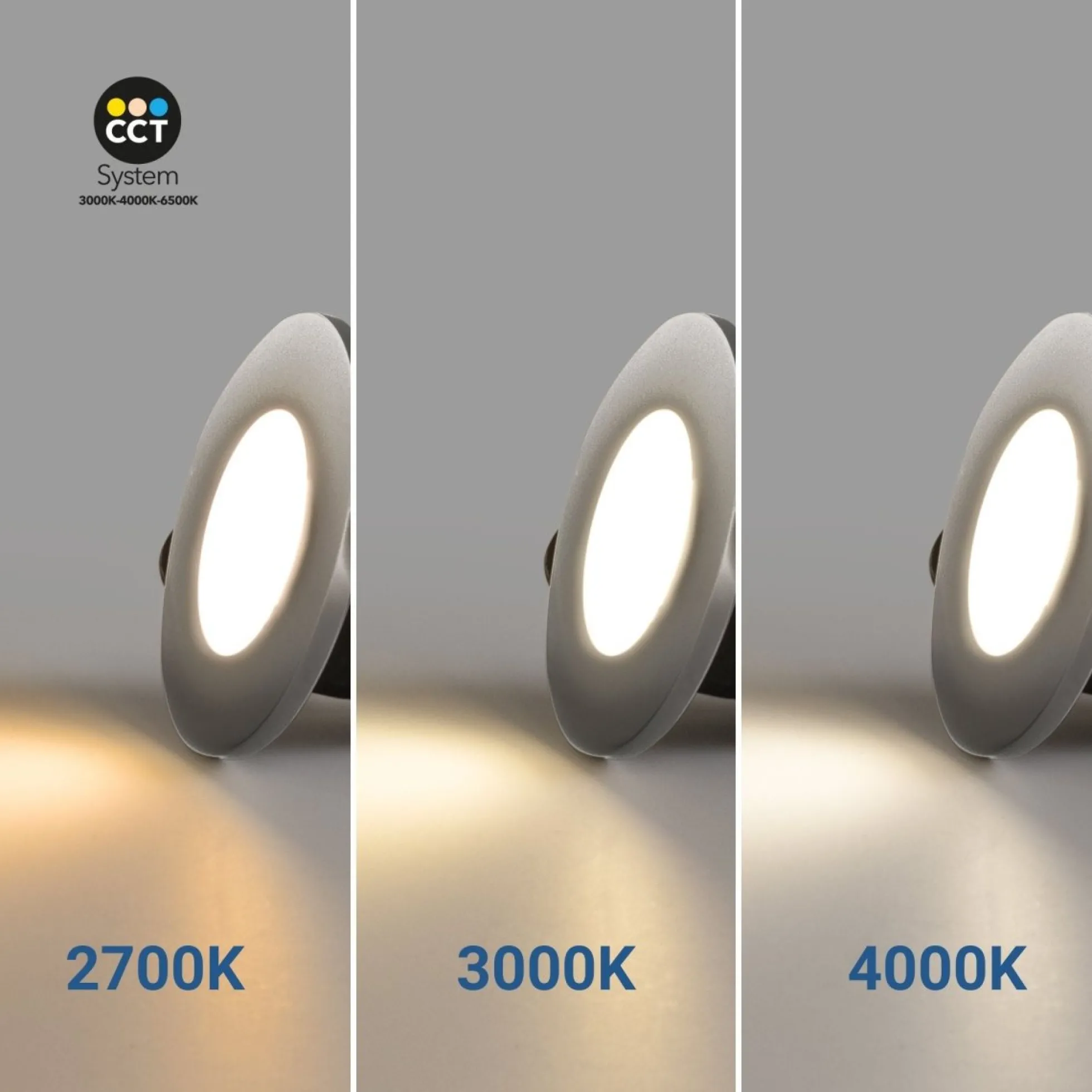 Downlight LED 6W CCT - TRIAC regulable - Corte Ø68mm - IP65