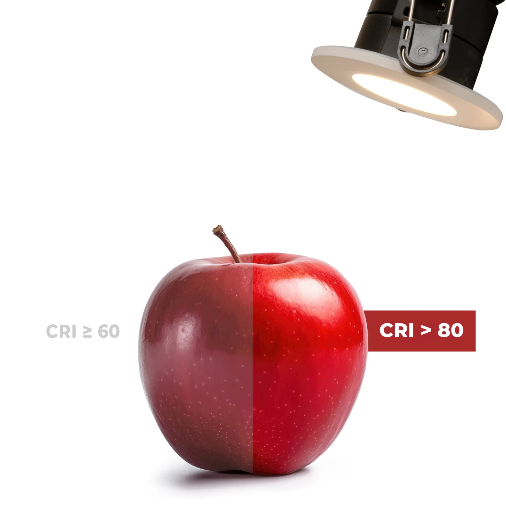 Downlight LED 6W CCT - TRIAC regulable - Corte Ø68mm - IP65