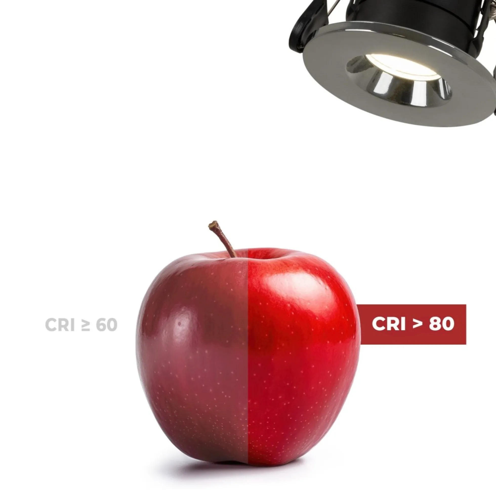 Downlight LED 6W CCT - TRIAC regulable - Corte Ø68mm - IP65