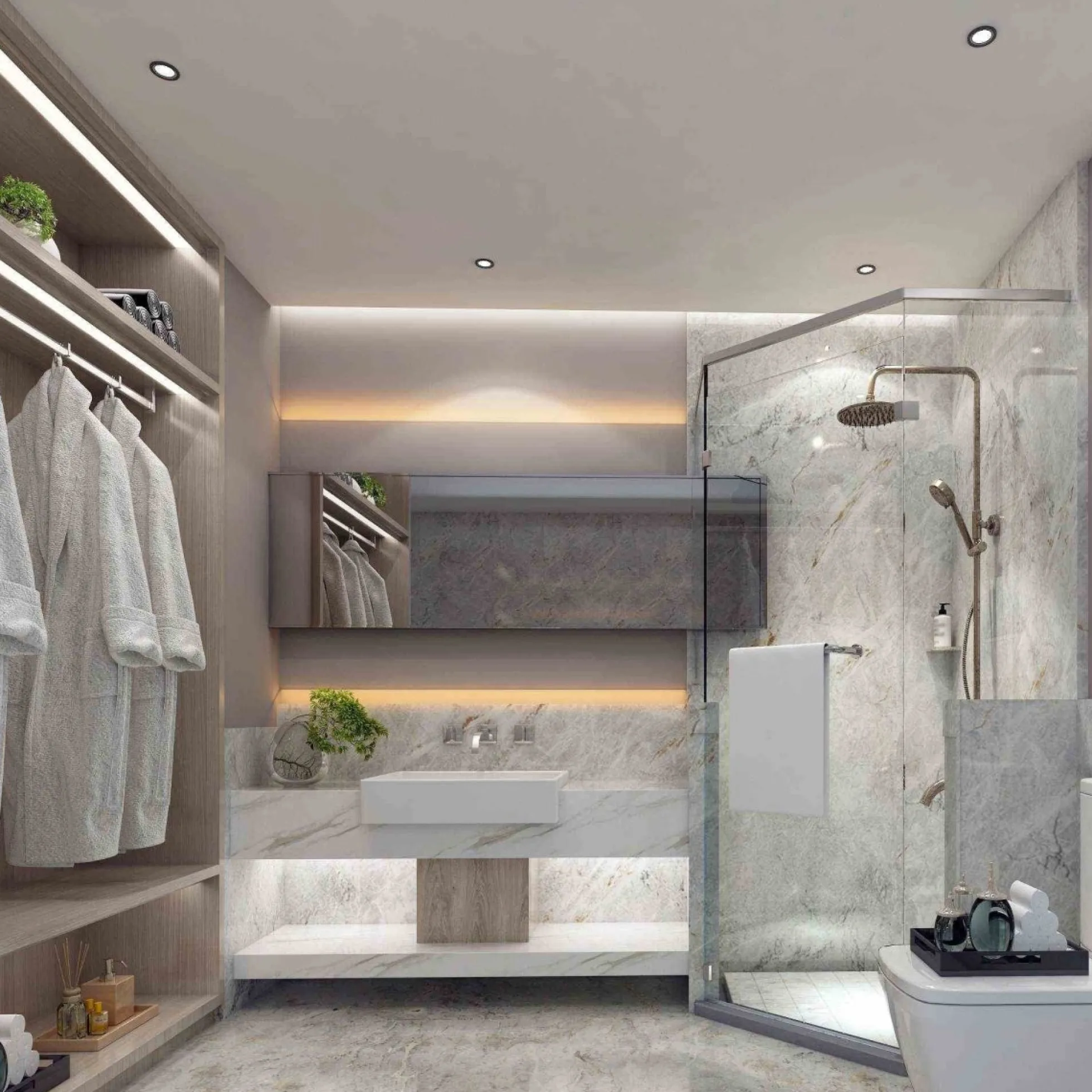 Downlight LED 6W CCT - TRIAC regulable - Corte Ø68mm - IP65