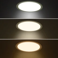 Downlight PRO 24W - CCT - 153lm/W - IP54 - UGR19 - Corte ø205mm