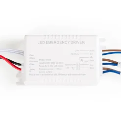 Driver LED para emergencia - Salida 3W - 3h autonomía - Luz 3/20W