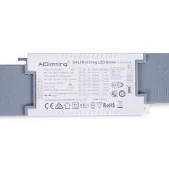 Driver regulable DALI + 1/0-10V + PUSH - 9-42V DC - Multicorriente (200-500mA)