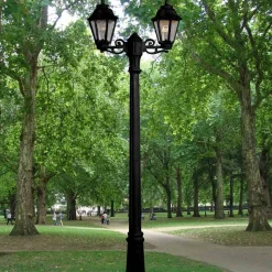 Farola doble exterior FUMAGALLI "Gigi Bisso/Anna" - 2x E27 - CCT - IP55