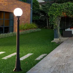 Farola exterior FUMAGALLI "GLOBO ARTU/G250" - 8.5W - E27 - CCT - Poste 1.5mts